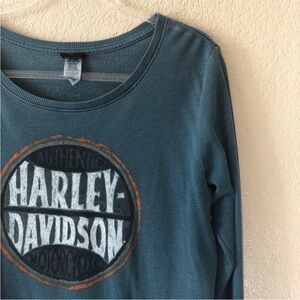 Harley-Davidson Blue Graphic Tee